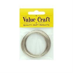 AussieSuperStore Jewellery Making Supplies Memory Wire Bracelet Size Silver Memory Wire Bracelet Size Silver | Jewellery Making Accessories 9331468027904 VCCH10