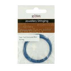AussieSuperStore Jewellery Making Supplies Moroccan Blue JF Tiger Tail 5m (in 4 colors) JF Tiger Tail 5m | Jewellery Making Stringing Material 9323823091965 JF157