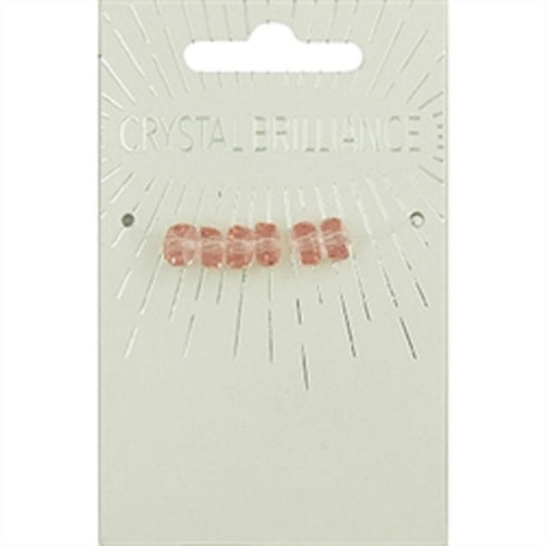 AussieSuperStore Jewellery Making Supplies Pink Chinese Crystal Crow Facet Bead 6mm (in 6 colours) Chinese Crystal Crow Facet Bead 6mm (in 6 colours) | Jewellery Making Beads | Jewellery Making Supplies 9323823205294 CRY19013