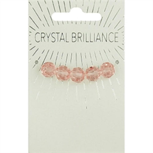 AussieSuperStore Jewellery Making Supplies Pink Chinese Crystal Round Facet Bead 9mm (in 4 colours) Chinese Crystal Round Facet Bead 9mm (in 4 colours) | Jewellery Making Beads | Jewellery Making Supplies 9323823205232 CRY19007