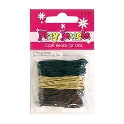 AussieSuperStore Jewellery Making Supplies PJ Single Pack Waxed Thread (in 2 styles) PJ Single Pack Waxed Thread (in 2 styles) | Jewellery Making Supplies