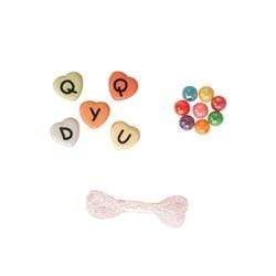 AussieSuperStore Jewellery Making Supplies PJ Twin Pack Bead Alpha Heart/Round Beads PJ Twin Pack Bead Alpha Heart/Round | Jewellery Making Beads 9323823158163 PJD103