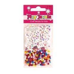 AussieSuperStore Jewellery Making Supplies PJ Twin Pack Bead Alphabet/Seed Beads PJ Twin Pack Bead Alphabet/Seed Beads | Jewellery Making Beads 9323823158156 PJD102