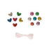 AussieSuperStore Jewellery Making Supplies PJ Twin Pack Bead Round/Heart Beads PJ Twin Pack Bead Round/Heart Beads | Jewellery Making Beads 9323823158323 PJD119
