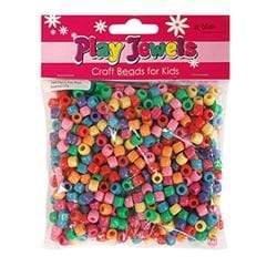 AussieSuperStore Jewellery Making Supplies Plastic Pony Beads 7mm Plastic Pony Beads 7mm | Jewellery Making Beads | Kids Beads 9323823158859 PJV102
