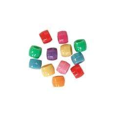 AussieSuperStore Jewellery Making Supplies Plastic Pony Beads 7mm Plastic Pony Beads 7mm | Jewellery Making Beads | Kids Beads 9323823158859 PJV102