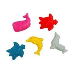 AussieSuperStore Jewellery Making Supplies Plastic Sea Animals Shape Beads Plastic Sea Animals Beads | Jewellery Making Beads | Jewellery Making Supplies 9331468055679 VJY698