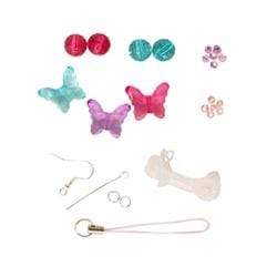 AussieSuperStore Jewellery Making Supplies Play Jewels Bead Box Butterfly Play Jewels Bead Box Butterfly | Kids Play Jewellery Making Beads Kits 9323823158057 PJC112
