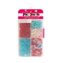 AussieSuperStore Jewellery Making Supplies Play Jewels Bead Box Stars Play Jewels Bead Box Stars | Kids Play Jewellery Making Beads Kits 9323823158064 PJC113