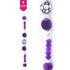 AussieSuperStore Jewellery Making Supplies Purple Strung Beads Glass Round Features (in 2 colors) Strung Beads Glass Round Features | Jewellery Making Beads 9323823182120 BBS2014344