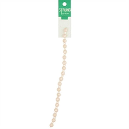 AussieSuperStore Jewellery Making Supplies Round Facet Cream AB Strung Beads Round Facet Cream AB Strung Beads | Jewellery Making Beads | Jewellery Making Supplies 9323823204778 BBS19002