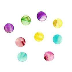 AussieSuperStore Jewellery Making Supplies Round Shell Bead 12mm (in 2 designs) Shell Bead 12mm (in 2 designs) | Jewellery Making Beads | Beads 9331468057512 VC109