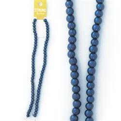 AussieSuperStore Jewellery Making Supplies Royal Blue Strung Beads Glass Pearls 6mm (in 7 colors) Strung Beads Glass Pearls 6mm | Jewellery Making Beads Accessories 9323823181796 BBS2014196