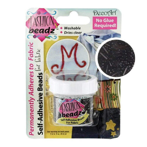 AussieSuperStore Jewellery Making Supplies Self-Adhesive Fashion Beadz for Fabric (in 20 colours) Self-Adhesive Fashion Beadz for Fabric (in 20 colours) | Beads for DIY Project | Beads for Fabric Decoration