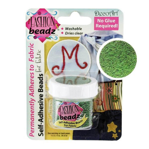 AussieSuperStore Jewellery Making Supplies Self-Adhesive Fashion Beadz for Fabric (in 20 colours) Self-Adhesive Fashion Beadz for Fabric (in 20 colours) | Beads for DIY Project | Beads for Fabric Decoration