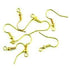 AussieSuperStore Jewellery Making Supplies Shepherd Hooks Gold Shepherd Hooks Gold | Jewellery Making Accessories Findings 9331468007067 VJ01A