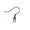 AussieSuperStore Jewellery Making Supplies Shepherd Hooks Purple Shepherd Hooks Purple | Jewellery Making Accessories findings 9331468035978 VJ51