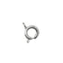 AussieSuperStore Jewellery Making Supplies Silver JF Clasp Bolt Ring 8mm (in 2 colors) JF Clasp Bolt Ring 8mm | Jewellery Making Findings | Jewellery Making Accessories 9323823055851 JF104