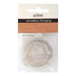 AussieSuperStore Jewellery Making Supplies Silver JF Designer Wire 28 Gauge (in 2 colors) JF Designer Wire 28 Gauge | Jewellery Making Stringing Material 9323823160340 JF1048