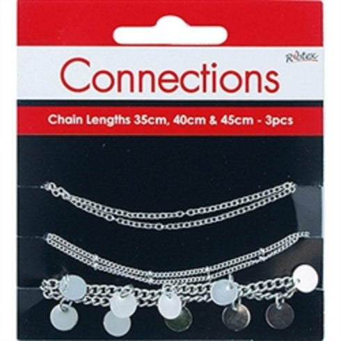 AussieSuperStore Jewellery Making Supplies Silver JF Plain/Ball/Disc Chain (in 2 colours) JF Plain/Ball/Disc Chain (in 2 colours) | Jewellery Making Stringing Material | Jewellery Making Supplies 9323823191283 JFST047