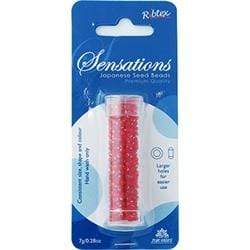 AussieSuperStore Jewellery Making Supplies Silver Lined Red Toho 2.6mm Seed Beads (in 9 colors) Toho 2.6mm Seed Beads (in 9 colors) | Jewellery Making Beads 9323823173272 TOHO058