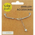 AussieSuperStore Jewellery Making Supplies Snake Chain Bracelet Snake Chain Bracelet | Jewellery Making Accessories | Jewellery Making Findings VJ100A