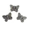 AussieSuperStore Jewellery Making Supplies Spacer Butterfly Silver Spacer Butterfly Silver | Jewellery Making Accessories Findings 9331468010517 VJ91A