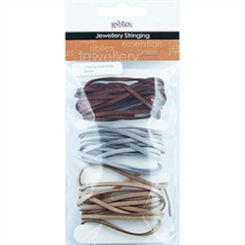 AussieSuperStore Jewellery Making Supplies Sparkle Gold/Silver/Brown JF Thonging Simulated Leather 3mm (in 3 colours) JF Thonging Simulated Leather 3mm (in 3 colours) | Jewellery Making Stringing Material | Jewellery Making Supplies 9323823191467 JFST065