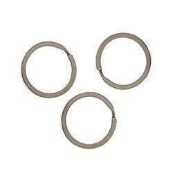 AussieSuperStore Jewellery Making Supplies Split Rings 25mm Split Rings 25mm | Keychain Making Accessories 9331468053118 VJ54A
