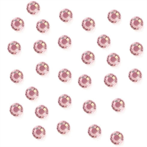 AussieSuperStore Jewellery Making Supplies SS10 - 30pcs Stellux HF Flat Backs Light Rose (in 4 sizes) Stellux HF Flat Backs Light Rose (in 4 sizes) | Jewellery Making Beads 9323823209513 STEL20004