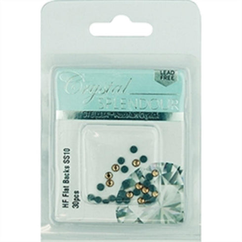 AussieSuperStore Jewellery Making Supplies SS10 a pack of 30pcs Stellux HF Flat Backs Light Topaz (in 4 sizes) Stellux HF Flat Backs Light Topaz (in 4 sizes) | Jewellery Making Beads Supplies 9323823205881 STEL19006