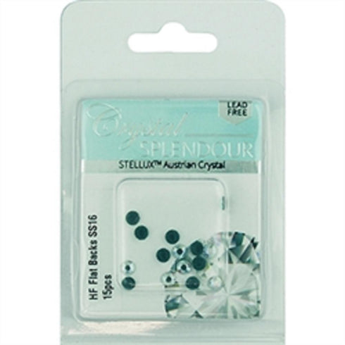 AussieSuperStore Jewellery Making Supplies SS16 a pack of 15pcs Stellux HF Flat Backs Crystal AB (in 5 sizes) Stellux HF Flat Backs Crystal AB (in 5 sizes) | Jewellery Making Beads Supplies 9323823205911 STEL19009
