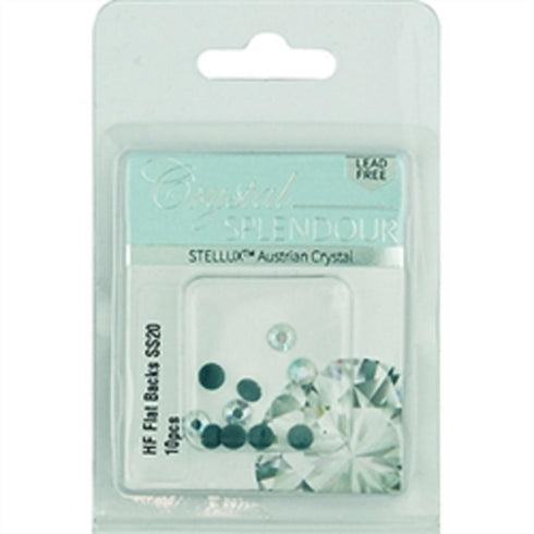 AussieSuperStore Jewellery Making Supplies SS20 a pack of 10pcs Stellux HF Flat Backs Crystal AB (in 5 sizes) Stellux HF Flat Backs Crystal AB (in 5 sizes) | Jewellery Making Beads Supplies 9323823205928 STEL19010