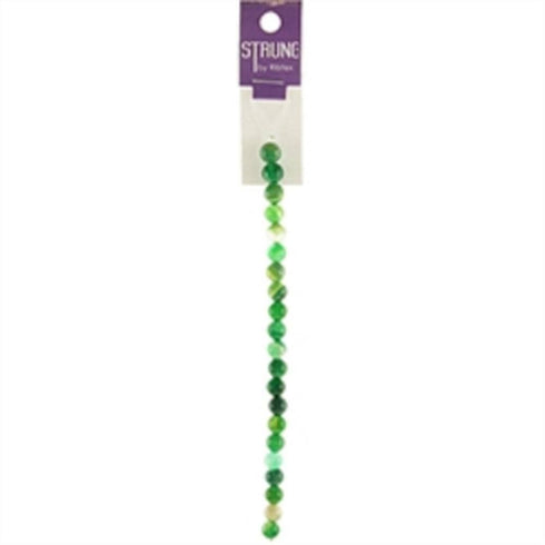 AussieSuperStore Jewellery Making Supplies Stone Green/White 8mm Strung Beads Stone Green/White 8mm Strung Beads | Jewellery Making Beads | Jewellery Making Supplies 9323823200305 BBS18019