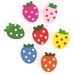 AussieSuperStore Jewellery Making Supplies Strawberry Wood Beads Strawberry Wood Beads | Jewellery Making Beads | Beads 9331468058847 VCWB20