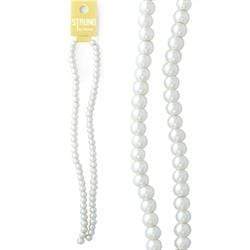 AussieSuperStore Jewellery Making Supplies Strung Beads Glass Pearls 6mm (in 7 colors) Strung Beads Glass Pearls 6mm | Jewellery Making Beads Accessories
