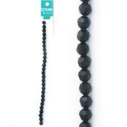 AussieSuperStore Jewellery Making Supplies Strung Beads Glass Round Facet 8mm 72pcs Strung Beads Glass Round Facet 8mm 72pcs | Jewellery Making Beads 9323823178710 BBS2014215