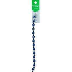 AussieSuperStore Jewellery Making Supplies Strung Beads Stone Round with Fleck Strung Beads Stone Round with Fleck | Jewellery Making Beads 9323823192747 BBS16077