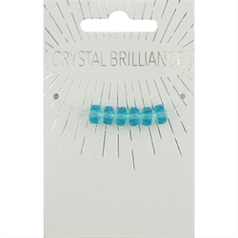 AussieSuperStore Jewellery Making Supplies Turquoise Chinese Crystal Crow Facet Bead 6mm (in 6 colours) Chinese Crystal Crow Facet Bead 6mm (in 6 colours) | Jewellery Making Beads | Jewellery Making Supplies 9323823205300 CRY19014