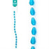 AussieSuperStore Jewellery Making Supplies Turquoise Strung Beads Glass Teardrop Facet 11mm (in 7 colors) Strung Bead Glass Teardrop Facet 11mm | Jewellery Making Beads 9323823179380 Beads Strung Glass Teardrop Facet 11mm Turquoise 15pcs BBS2014143