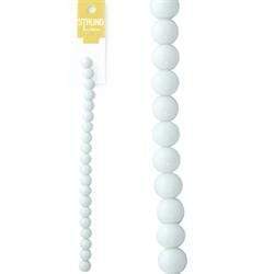 AussieSuperStore Jewellery Making Supplies White Beads Strung Glass Round 10mm 20pcs (in 2 colors) Beads Strung Glass Round 10mm 20pcs | Jewellery Making Beads 9323823182823 BBS2014414