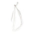 AussieSuperStore Jewellery Making Supplies White JF Necklace and Clasp Ribbon 42cm (in 3 colors) JF Necklace and Clasp Ribbon 42cm | Jewellery Making Accessories 9323823121730 JF806