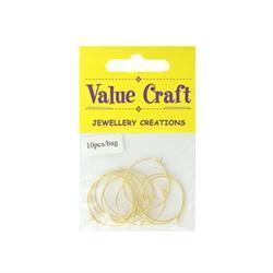 AussieSuperStore Jewellery Making Supplies Wine Glass Rings Gold Wine Glass Rings Gold | Jewellery Making Supplies 9331468007128 VJ07A