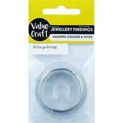 AussieSuperStore Jewellery Making Supplies Wire Designer Silver Wire Designer Silver | Jewellery Making Supplies Stringing Material 9331468049678 VJ97A
