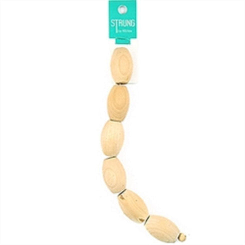 AussieSuperStore Jewellery Making Supplies Wood Raw Barrell Strung Beads Wood Raw Barrell Strung Beads | Jewellery Making Beads | Jewellery Making Supplies 9323823208561 BBS2010