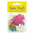AussieSuperStore Jewellery Making Supplies Wooden Craft Flower Wooden Craft Flower | Craft Wooden Shapes | Laser cut Wooden Shapes 9331468032656 VCKB006