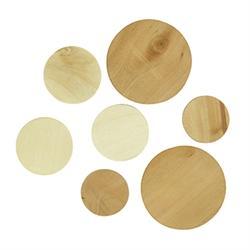 AussieSuperStore Jewellery Making Supplies Wooden Discs Shape Beads Wooden Discs Shape Beads | Jewellery Making Beads | Jewellery Making Supplies 9331468054870 VJY640