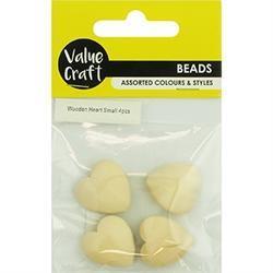 AussieSuperStore Jewellery Making Supplies Wooden Heart Shape Beads 20mm Wooden Heart Shape Beads 20mm | Jewellery Making Beads | Jewellery Making Supplies 9331468054863 VJY639
