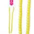 AussieSuperStore Jewellery Making Supplies Yellow Strung Beads Glass Squashed Facet (in 2 colors) Strung Beads Glass Squashed Facet | Jewellery Making Beads 9323823179465 BBS2014153