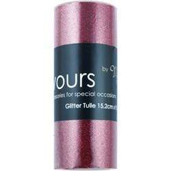 AussieSuperStore Party Essentials 152mm Glitter Tulle (in 8 colours) 152mm Glitter Tulle (in 8 colours) | Parties Wedding Decorations